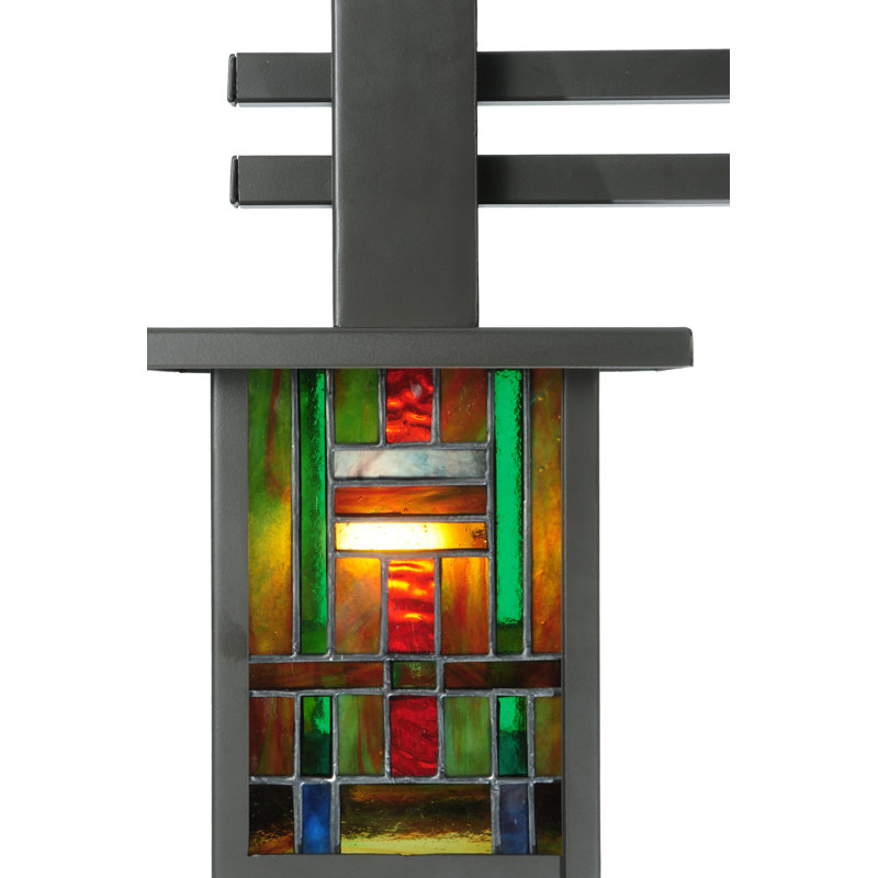 Lustre carrée 4 lumières ombrées Freese