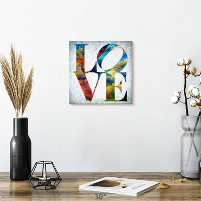 «Vibrant Love», impression sur toile