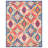 Farnam Hand Tufted Wool/Cotton Southwestern Rug in Blue/Rust-623918593