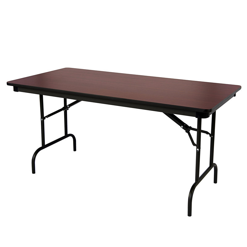 Table rectangulaire en bois, Acajou, H 29 po x L 72 po x l 30 po
