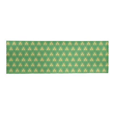 Tapis minimaliste pour l’aire jaune