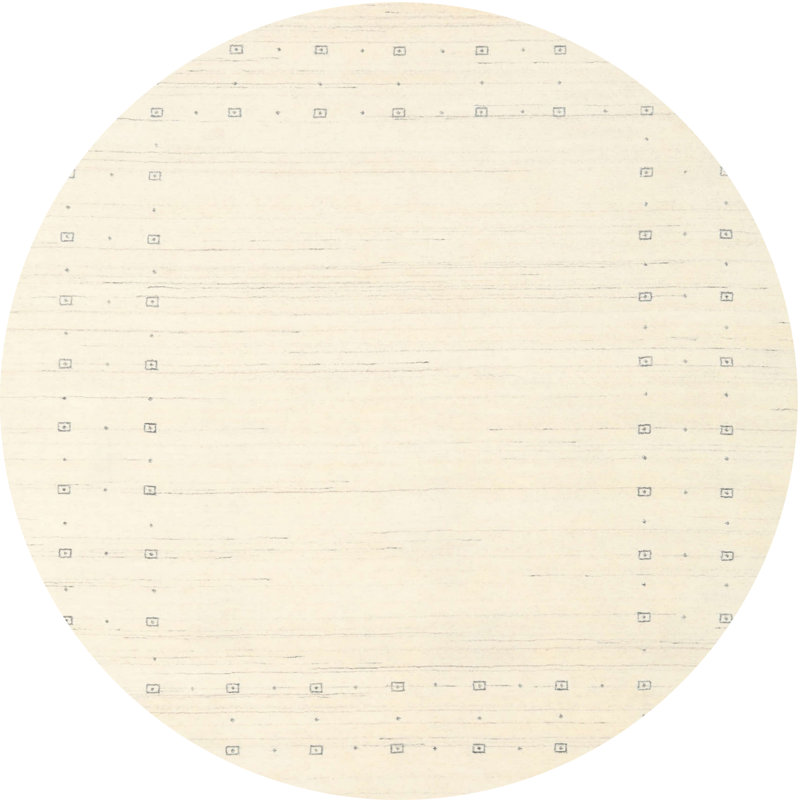 Abstract Indoor Rug, Round 7'