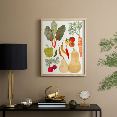 Garden Offering II Framed Print - Solid Wood