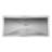 24" x 54" Stainless Steel Floor Trough Drain, 14-Gauge with Subway-Style Grating & Removable Drain Basket, NSF Listed (KM-FTG-2454)