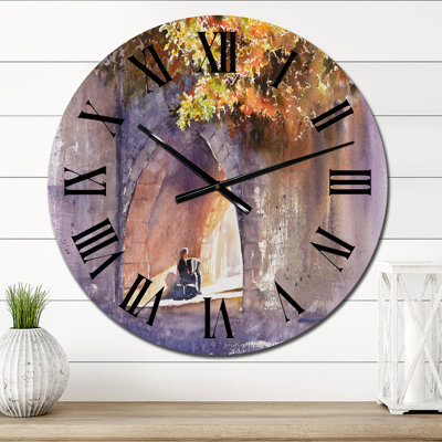 Horloge murale surdimensionnée