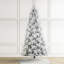 Arbre de Noël enneigé avec pin-280207359