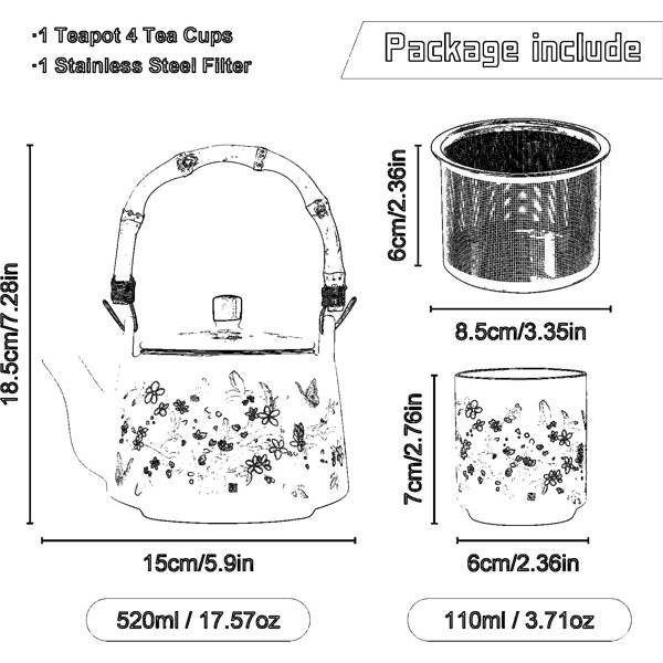 Dimensions du produit