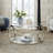 Martee Glass Top 2 Piece Table Set