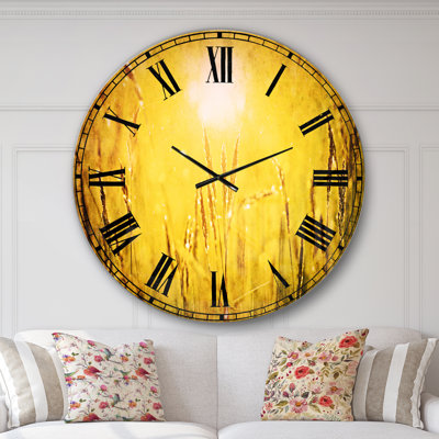 Metal Wall Clock