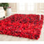 Tapis à poils longs tissé à la main Godsey-1368600486