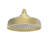 Atlantic 8 in. Round Rainfall Shower Head, Brushed Brass-121869652
