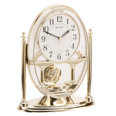 Kewaunee Quartz movement / Crystal Tabletop Clock