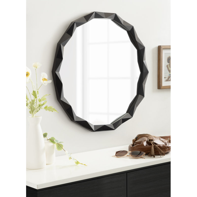 Miroir de salle de bain, Noir