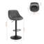 Paynter Swivel Upholstered Adjustable Height Counter Stool with Metal Frame-1519342152