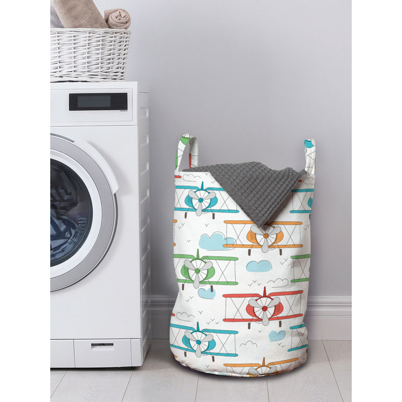Fabric Laundry Bag with Handles