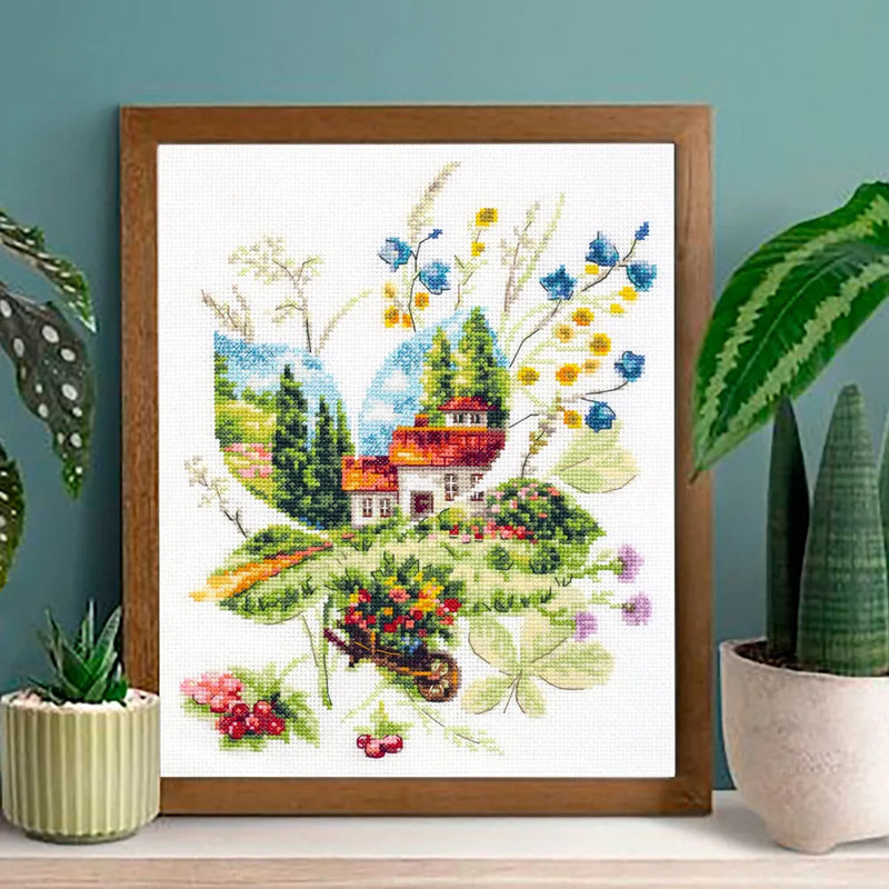 Kit de point de croix compté Magic Needle Summer Day 210-321