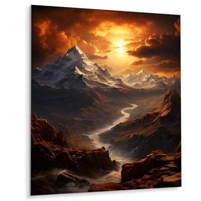 " Hebrew Mount Sinai Landscape I "