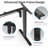 Electric Height Adjustable Standing Desk Frame With Memory Control Panel, Ergonomic Sit Stand Workstation Base For Home And Office