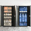 Armoires de rangement en métal avec serrure-100754404-100754405