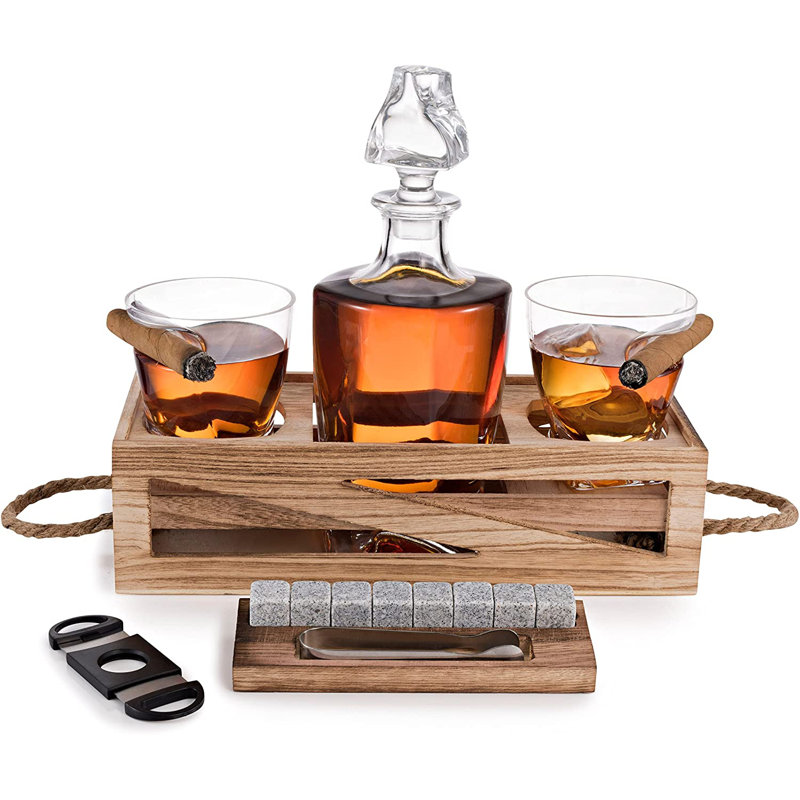 10oz. Stainless Steel Whiskey Glass Set