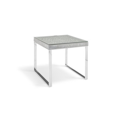 Driftwood End Table, Framed