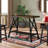 Jerrilyne Metal Base Dining Table
