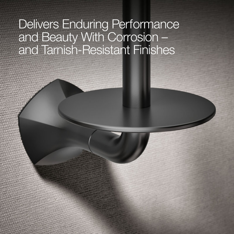 Occasion Vertical Toilet Paper Holder, Matte Black