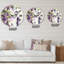 Wisteria and Lantern - Horloge murale traditionnelle-60282061