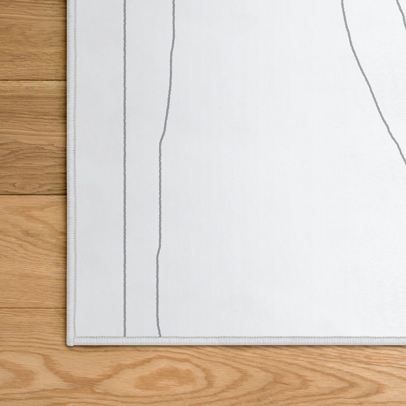 Dree Abstract Indoor Rug, Rectangle 5' x 7'6"