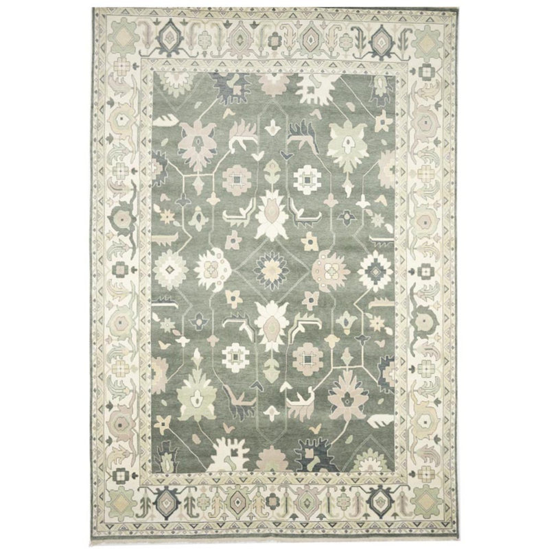 Tapis oriental Oushak Chobi Mute