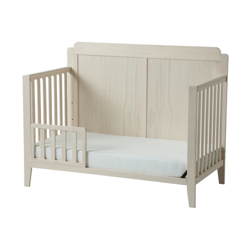Barrière de sécurité pour enfant Little Seeds, Whitewash Natural