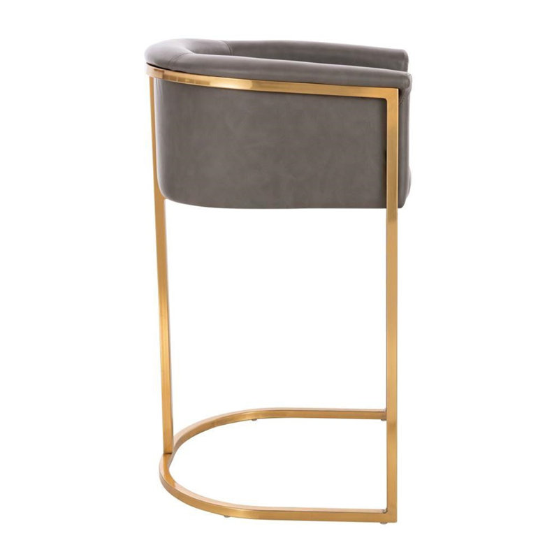 Tabouret de comptoir 26 po, Gris