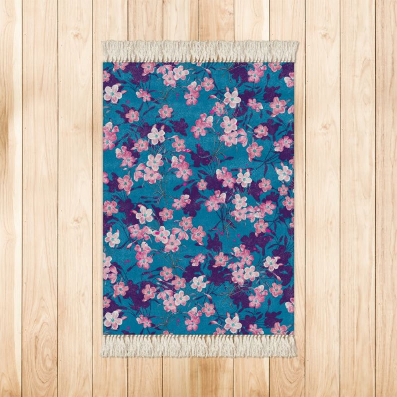 Katelynd Rectangle 128 cm x 290 cm Floral Area Rug