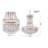 Traditional 13 Light Crystal Empire Chandelier