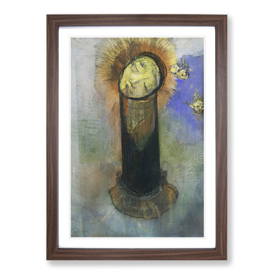 John the Baptist by Odilon Redon - Framed Print