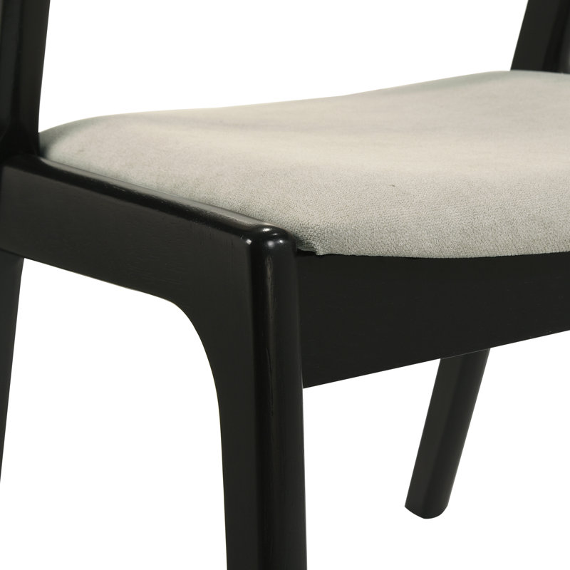 Table de salle à manger avec chaises Needham, 5, Noir