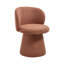 Chaise de salle à manger pivotante rembourrée avec dossier (ensemble de 4)-125810903-125810904
