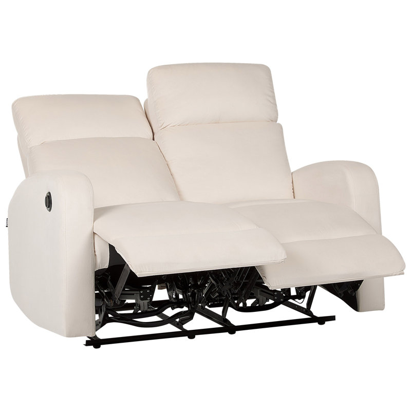 Amyerra 128cm Wide Wall Recliner Standard Recliner, Power - Push Button