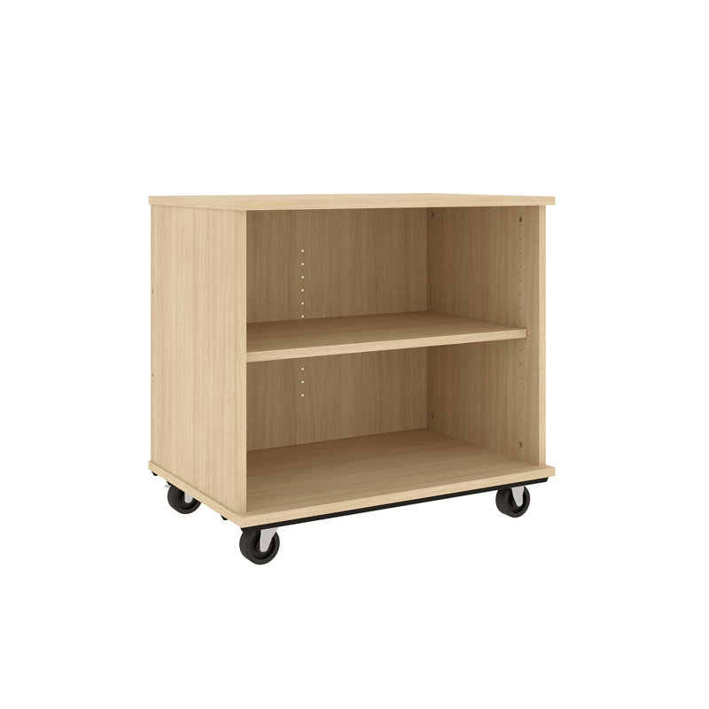 Rangement mobile pour salle de classe l 31 po x P 21 po x H 29 po, Chêne Battle Creek