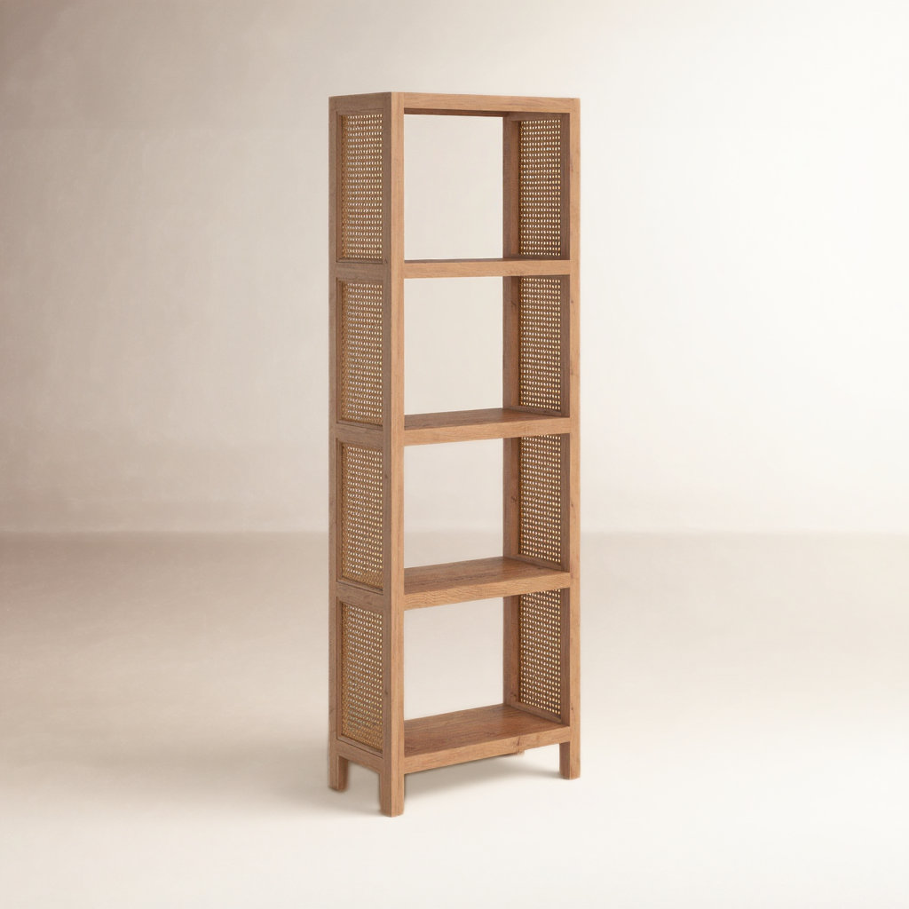Trey 24" Oak Bookcase