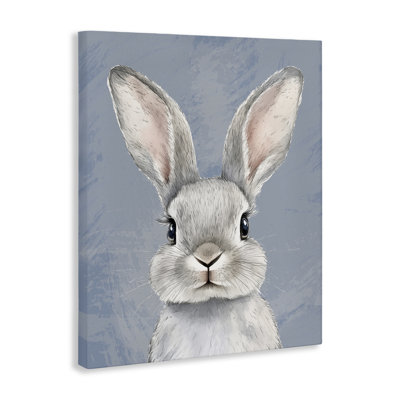 «Sweet Woodland Rabbit Canvas», conception par Christine Simpson Art