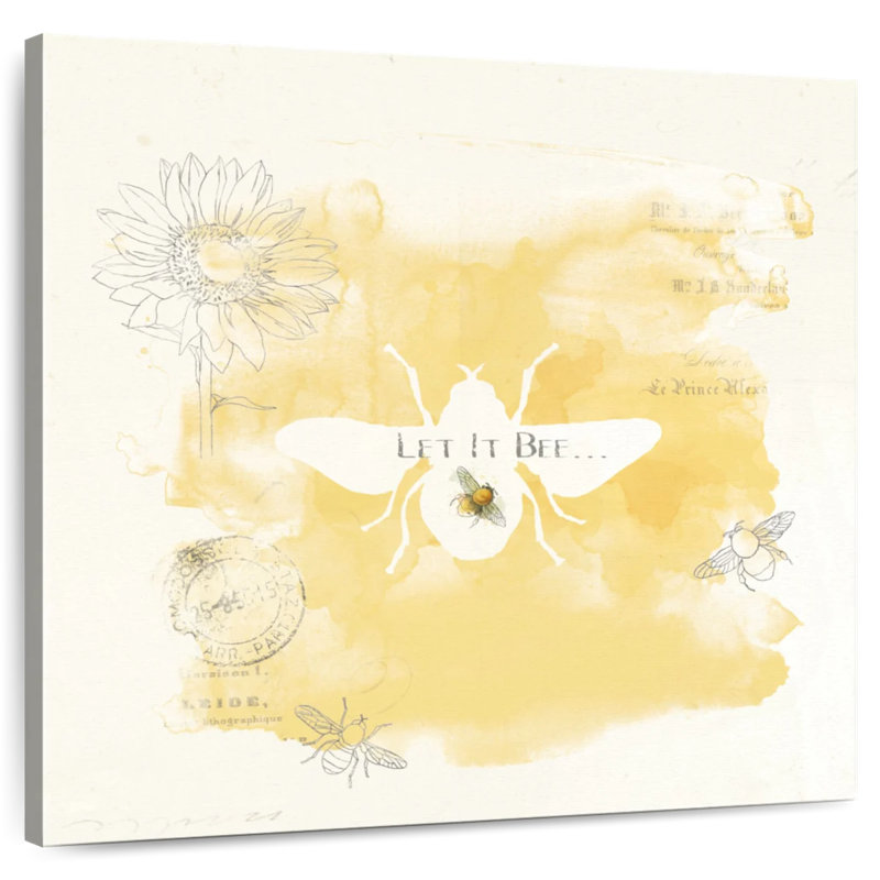 Bee And Bee III, 33" H x 33" W