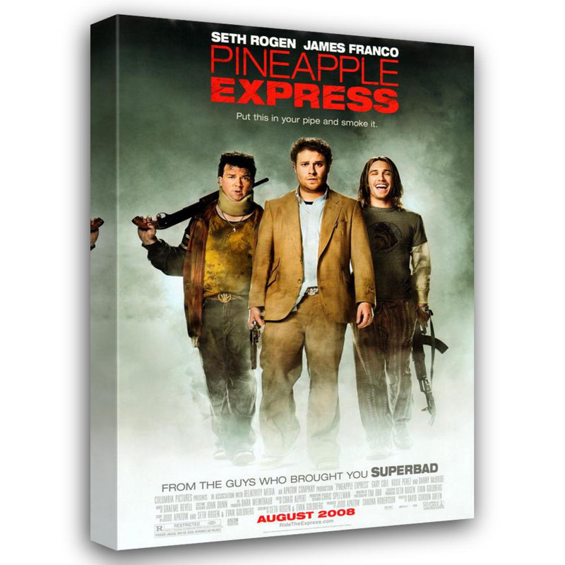 Pineapple Express, 40" H x 27" W