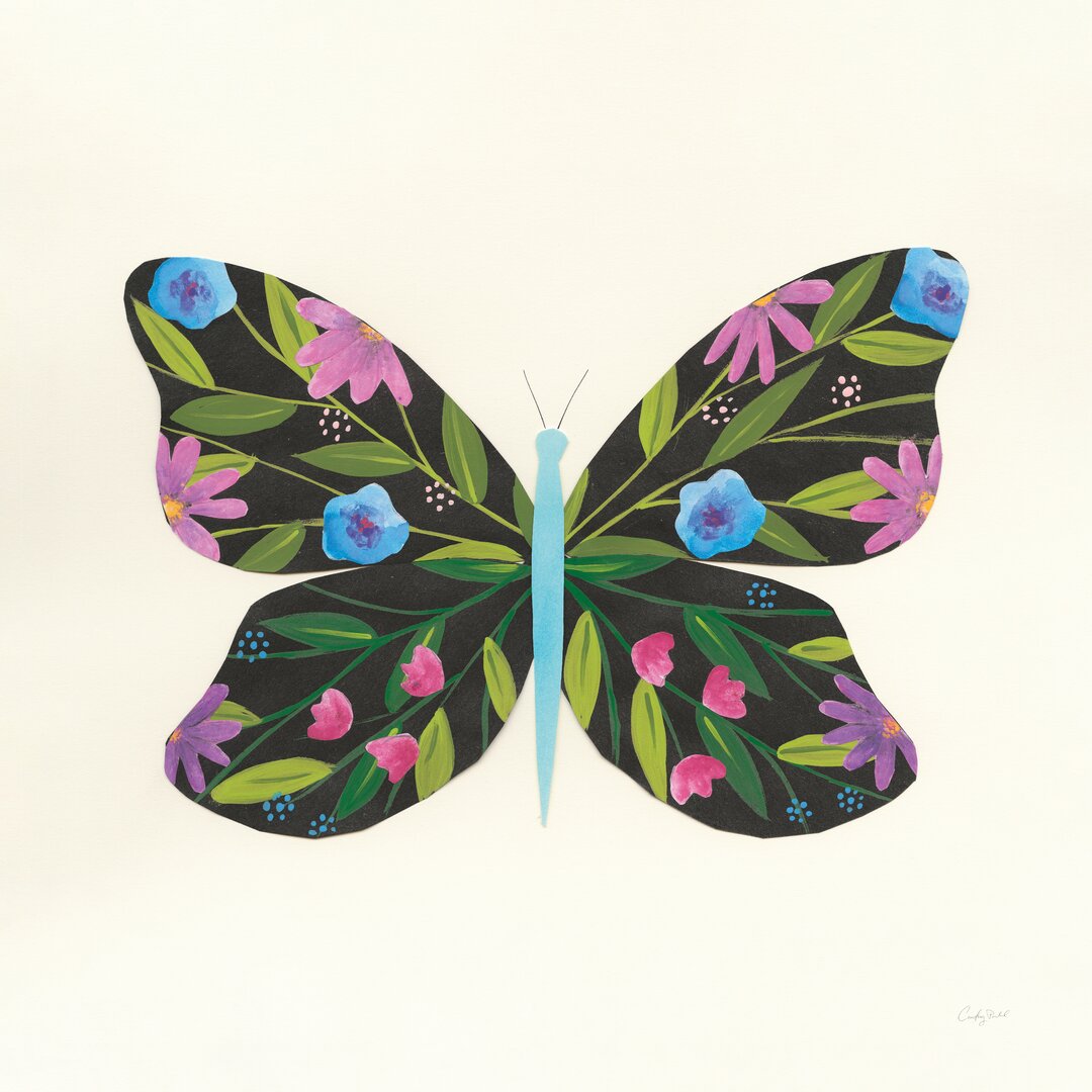 Leinwandbild Butterfly Garden III von Courtney Prahl