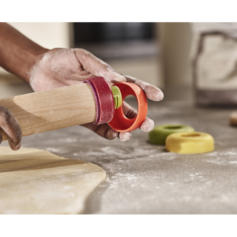 Joseph Joseph PrecisionPin Adjustable Rolling Pin, Green