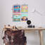 Plaque murale cocktails sur des paysages en sourdine, design par Matthew Piotrowicz