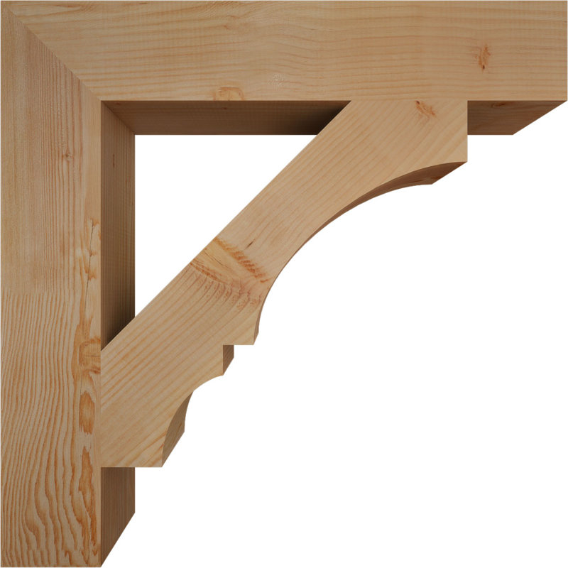 Support de bloc Balboa, Sapin de Douglas lisse, L 5 1/2 po x P 34 po x H 34 po