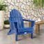 Chaise Adirondack pliante en plastique Aponte-990285706