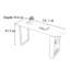 Simple and light luxury bar table-633258678-633258674
