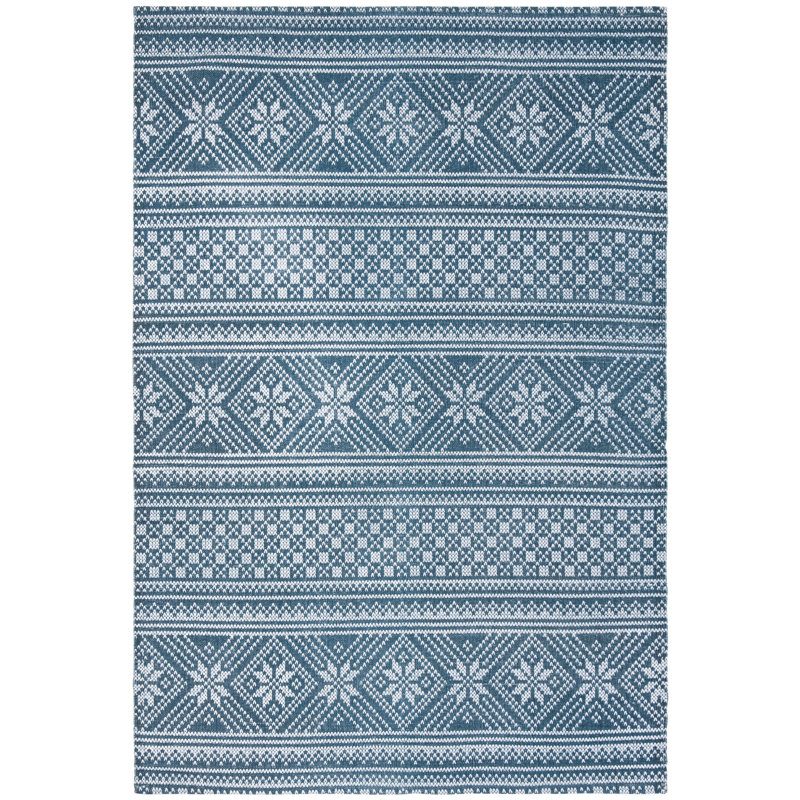 Reuben Hand Loomed Cotton Southwestern Rug, Rectangle 2'3" x 4'